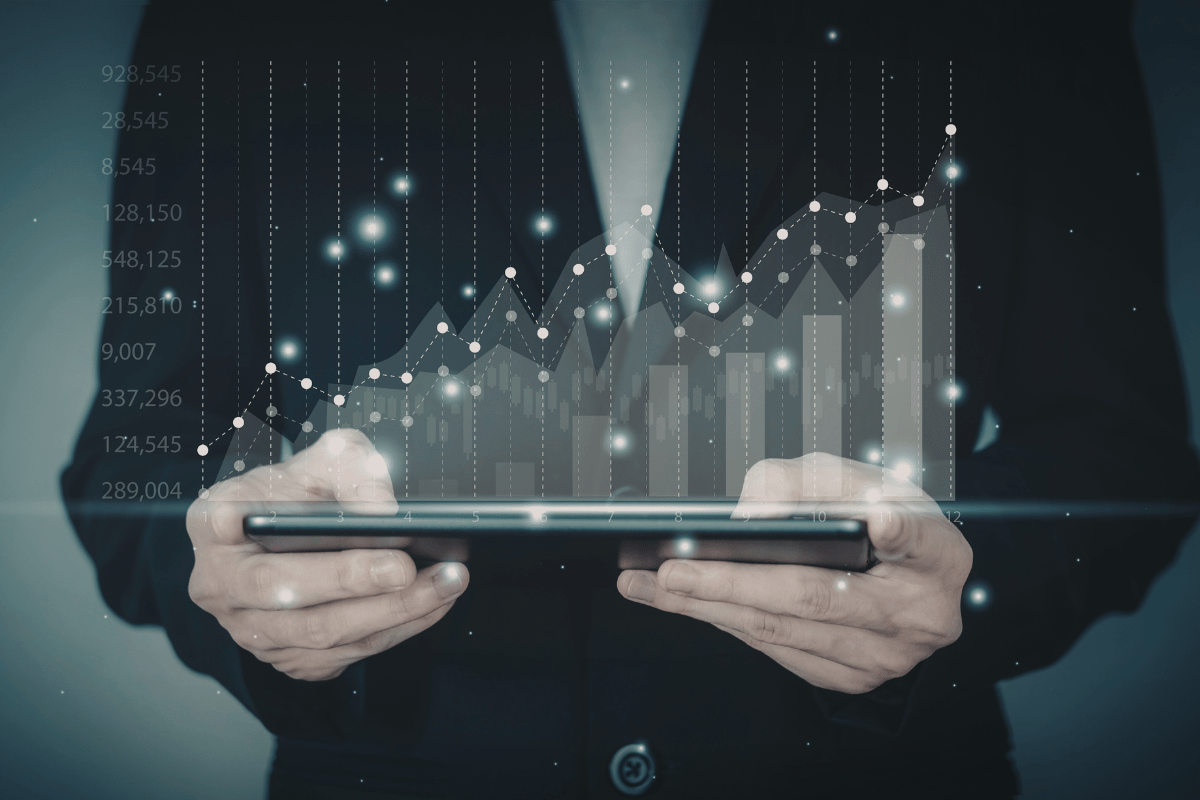 organic traffic growth chart