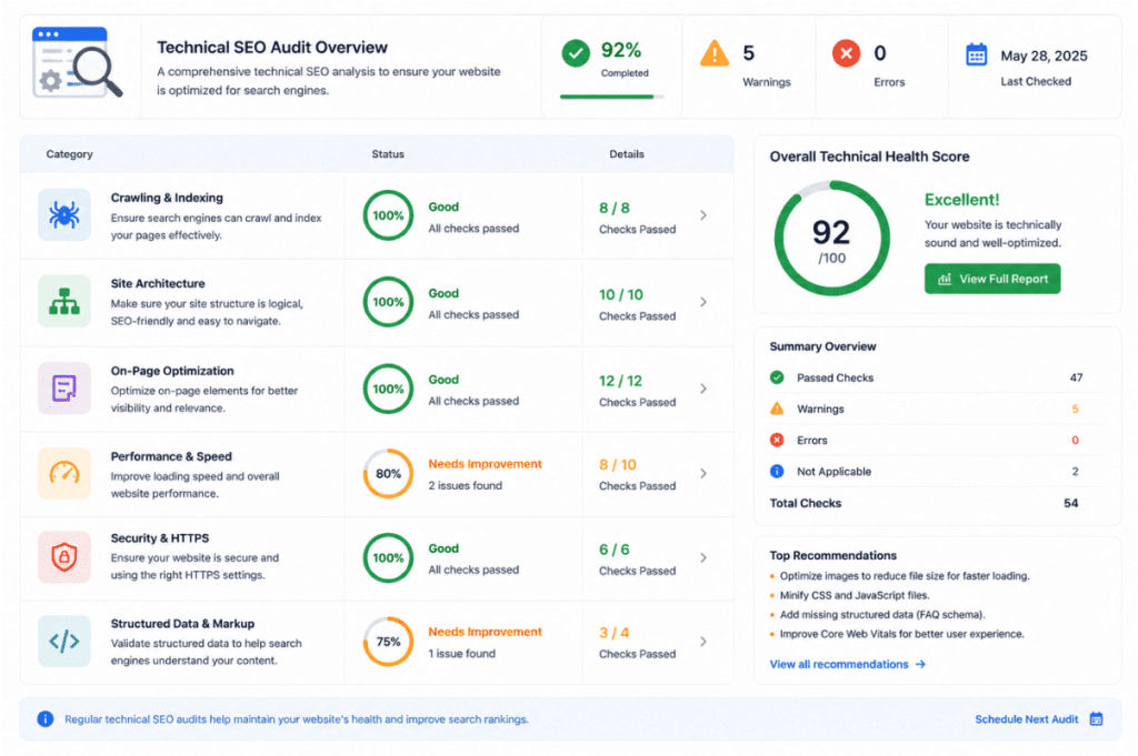 Technical SEO Checklist for 2026: A Step-by-Step Site Review
