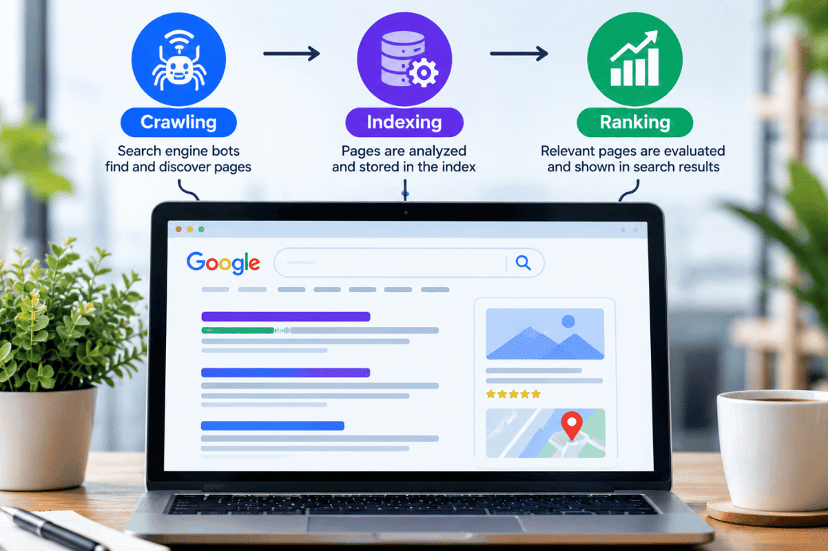 search engine process