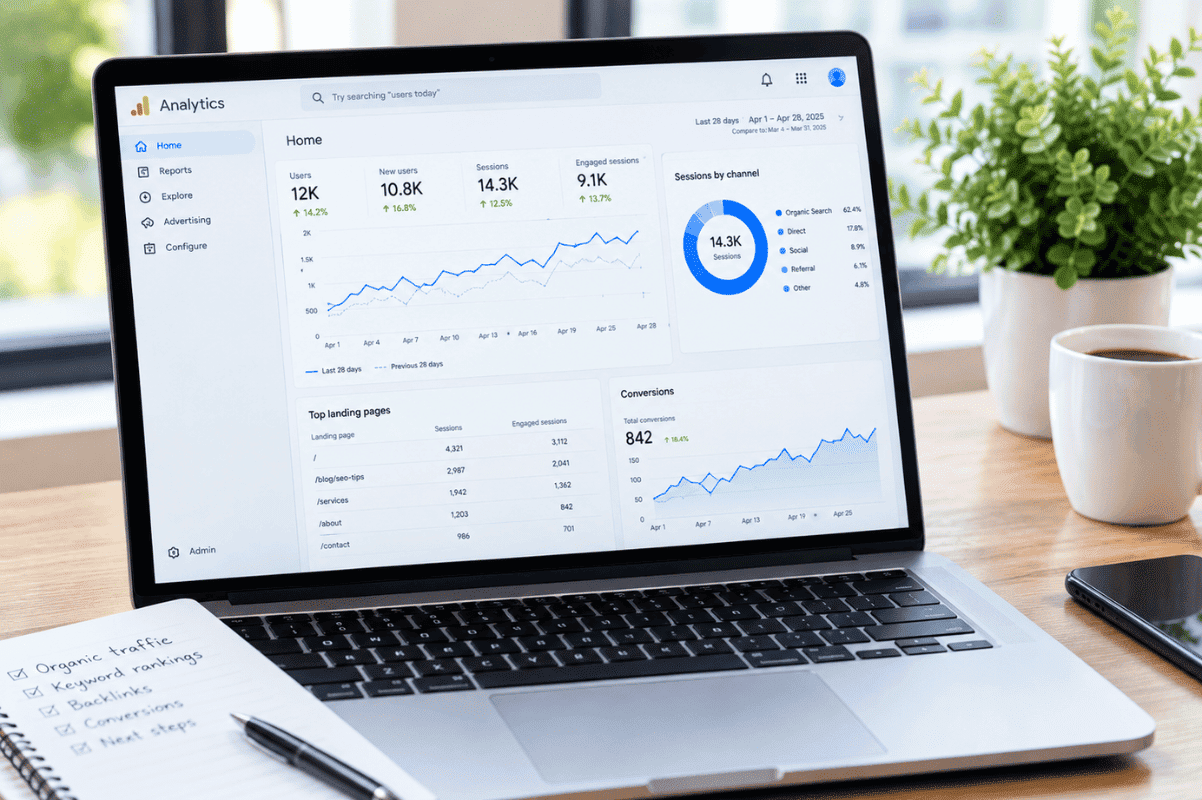 Google analytics report