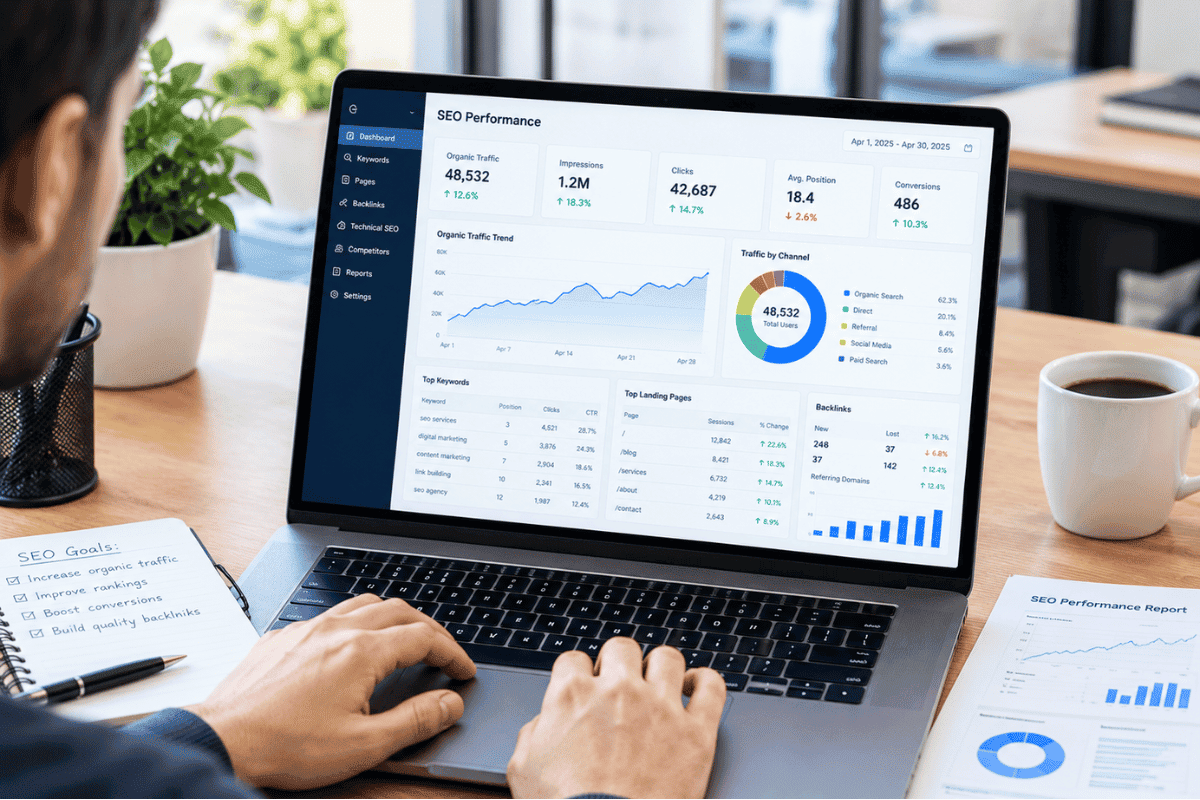 SEO performance report