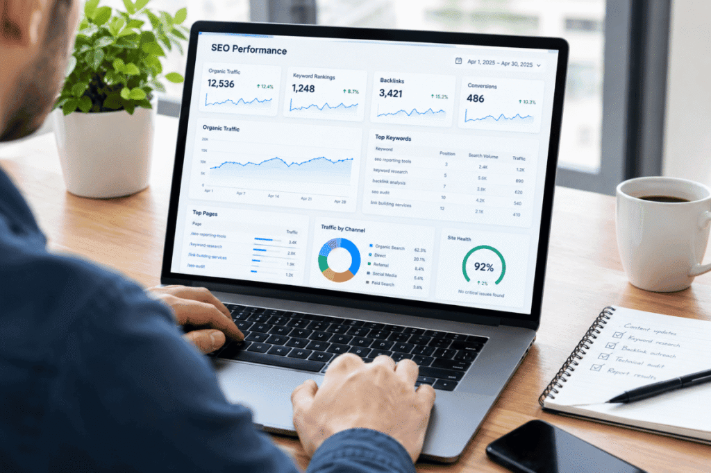 SEO performance report