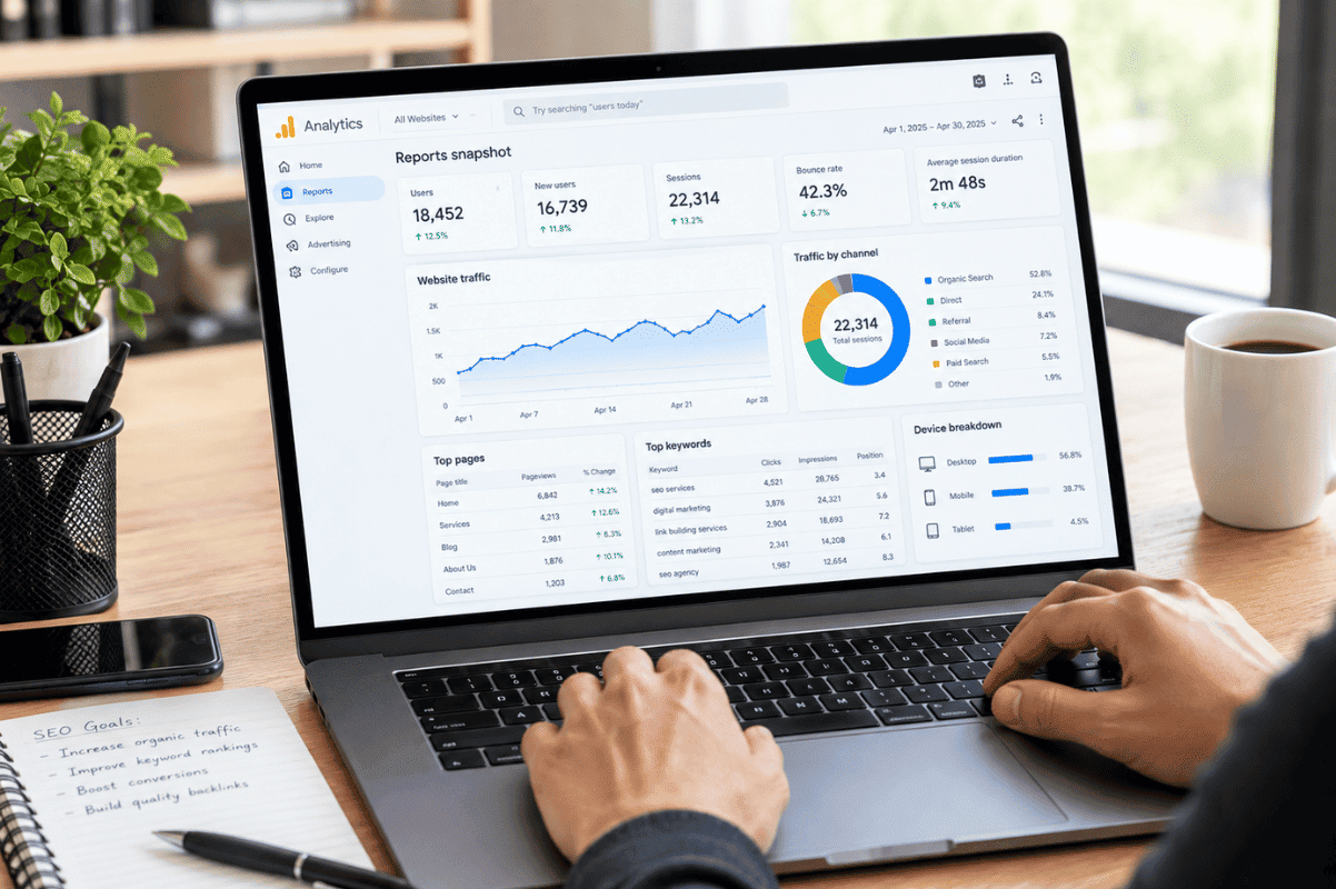 website traffic SEO analytics