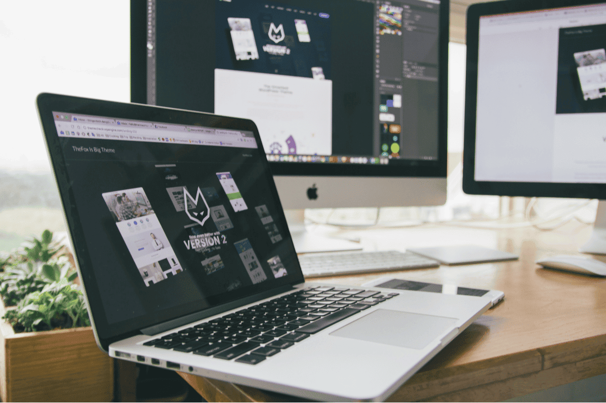 website copywriting workspace